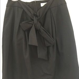 Trina Turk Black Midi Skirt